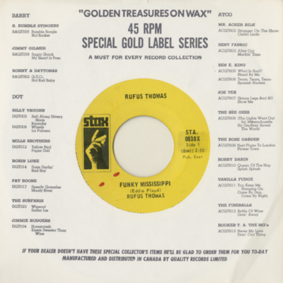 Funky Mississippi / So Hard To Get Along With (1968)