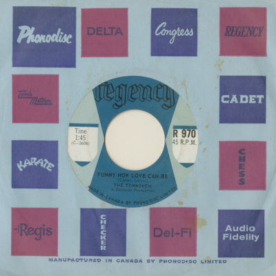 Funny How Love Can Be / Heaven In The Middle Of Town (1966)