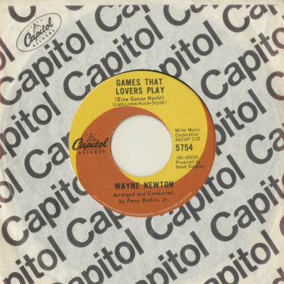 Games That Lovers Play / Half A World Away