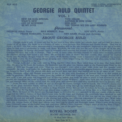 George Auld Quintet