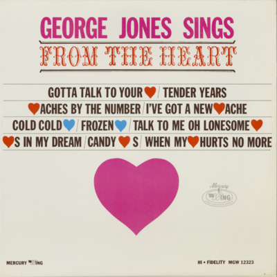 George Jones Sings From The Heart