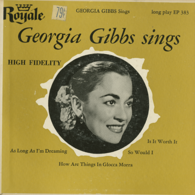 Georgia Gibbs Sings