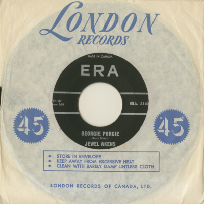 Georgie Porgie / Around The Corner From My House (1965)