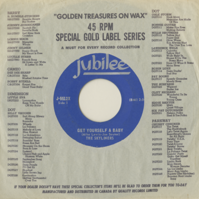 Get Yourself A Baby / Who Do You Love