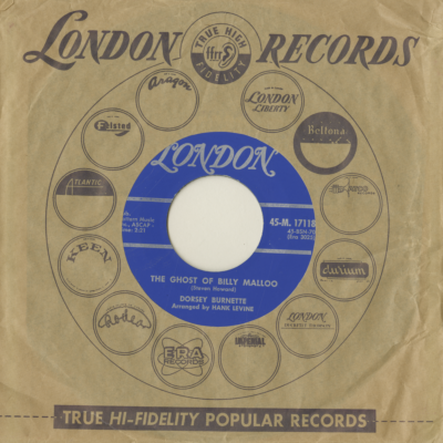 Ghost Of Billy Malloo / Red Roses (1960)