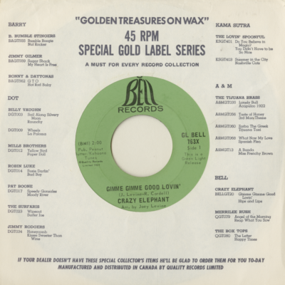 Gimmie Gimmie Good Lovin' / Hips And Lips