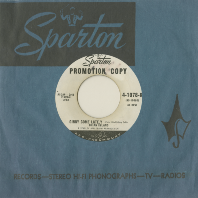 Ginny Come Lately / I Should Be Gettin' Better (1962)