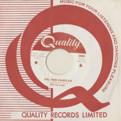 Girl From Champlain / Merry Ploughboy