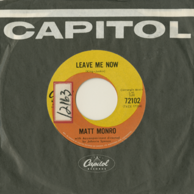 Leave Me Now / The Girl I Love