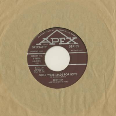 Girls Were Made For Boys / Little Girl Lost (1959)