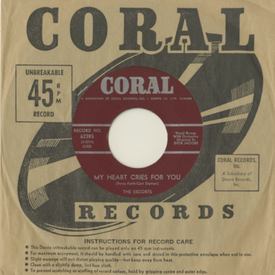 Give Me Tomorrow / My Heart Cries For You (1963)