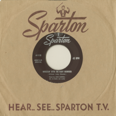 Whistlin Otto The Baby Reindeer / Give Me Your Love For Christmas (1954)