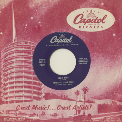 Glad Rags / Sleepin' At The Foot Of The Bed (1958)