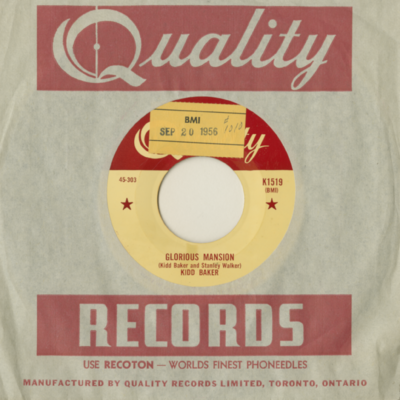 Glorious Mansion / I'm Using My Bible For A Roadmap (1956)