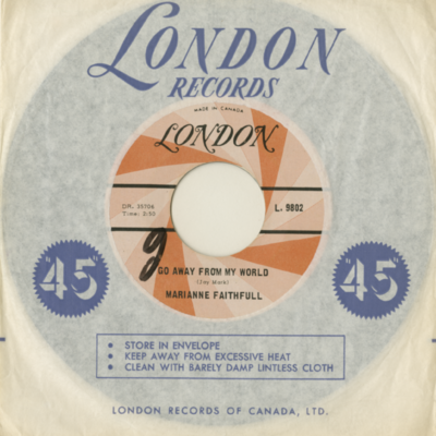 Go Away From My World / Oh Look Around You (1965)