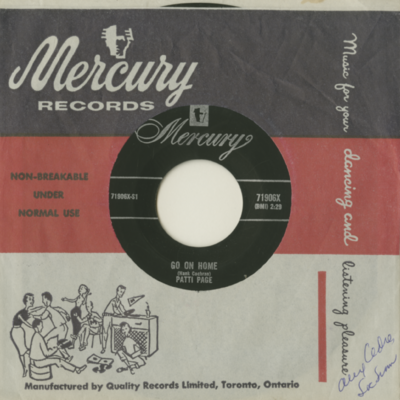 Go On Home / Too Late To Cry