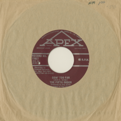 Goin Too Far / Walkin Away (1966)