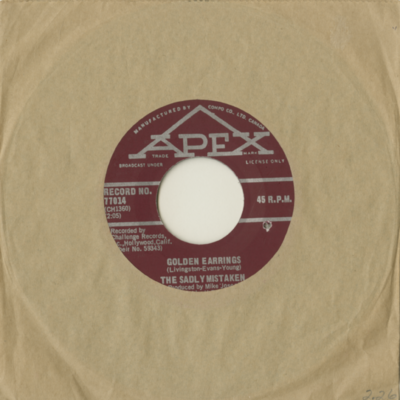 Golden Earrings / Jolly Jack (1966)