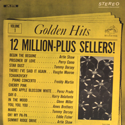 Golden Hits 12 Million-Plus Sellers
