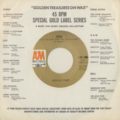 Gone / Too Far Between Kisses