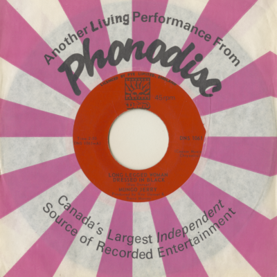 Long Legged Woman Dressed In Black / Gonna Bop Til I Drop