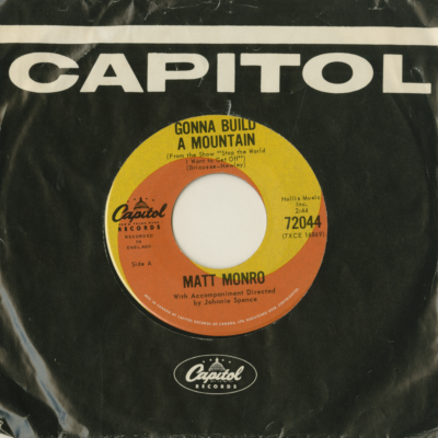 Gonna Build A Mountain / Come Stay