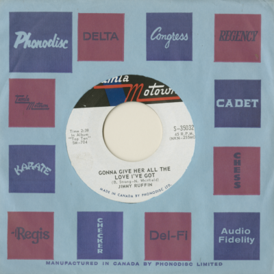 Gonna Give Her All The Love I Got / World So Wide Nowhere To Hide From Your Heart (1967)