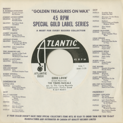 Good Lovin' / Mustang Sally (1966)