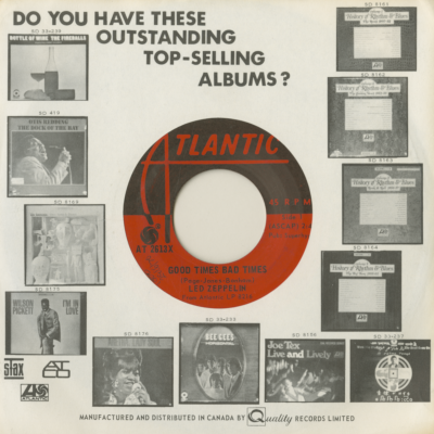 Good Times Bad Times / Communication Breakdown (1969)