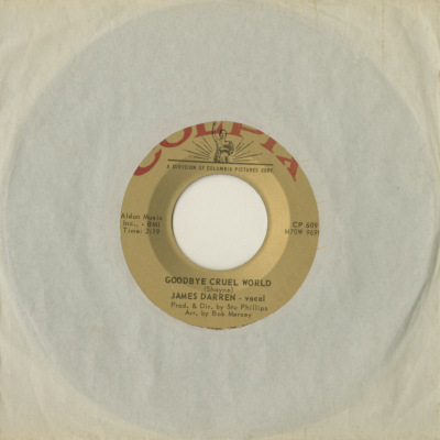 Goodbye Cruel World / Valerie