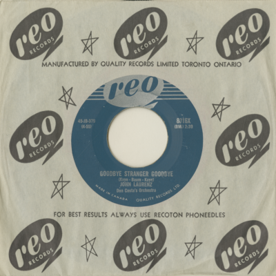 Goodbye Stranger / Red Roses (1955)