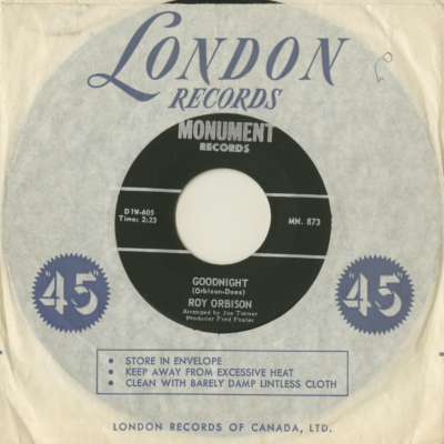 Goodnight / Only With You (1965)