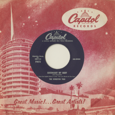 Goodnight My Baby / Somerset Gloucestershire Wassail (1960)