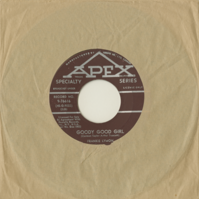 Goody Good Girl / I'm Not Too Young To Dream