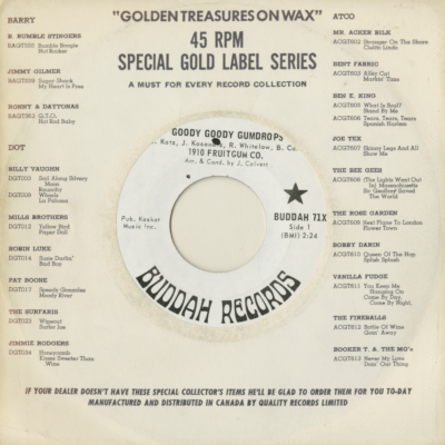 Goody Goody Gumdrops / Candy Kisses