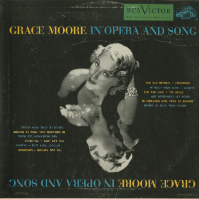 Gracie Moore In Opera And Song