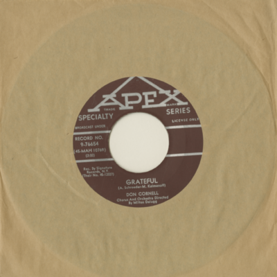 Grateful / Only Time Will Tell