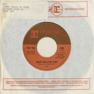 Great Balls Of Fire / As Time Goes By (1969)