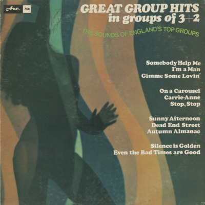 Great Group Hits In Groups Of 3+2