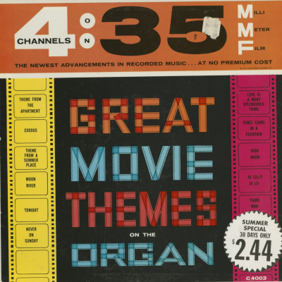 Great Movie Themes On The Organ
