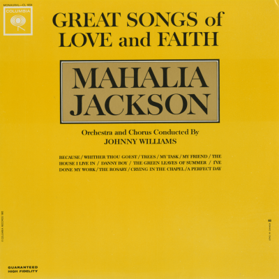 Great Songs Of Love And Faith