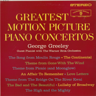 Greatest Motion Picture Piano Concertos