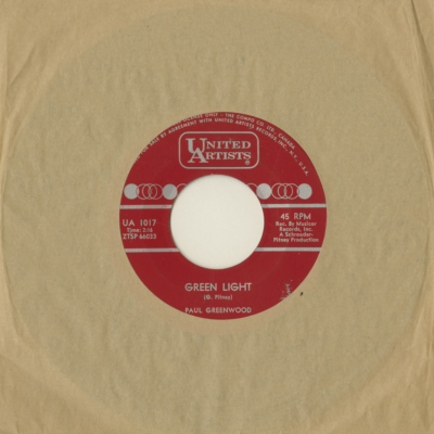 Green Light / Cryin Winds (1962)