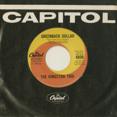 Greenback Dollar / The New Frontier