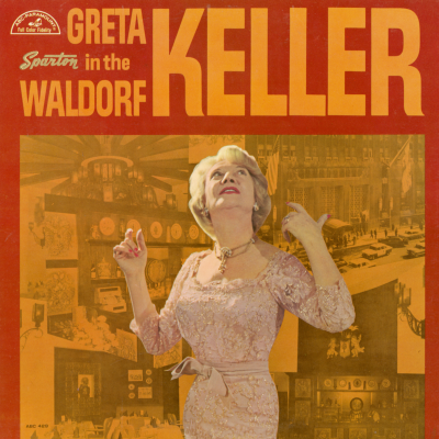 Greta Keller In The Waldorf