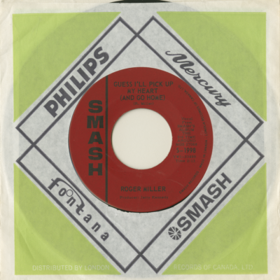 Guess I'll Pick Up My Heart And Go Home / Kansas City Star