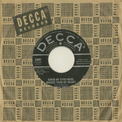 Guess My Eyes Were Bigger Than My Heart / Honky Tonk Man