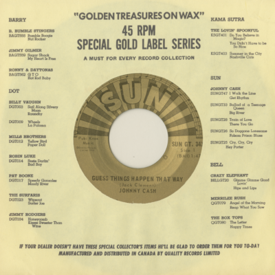 Guess Things Happen That Way / Come In Stranger (1969)