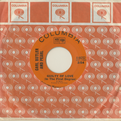 Guilty Of Love In The First Degree / For A Minute There