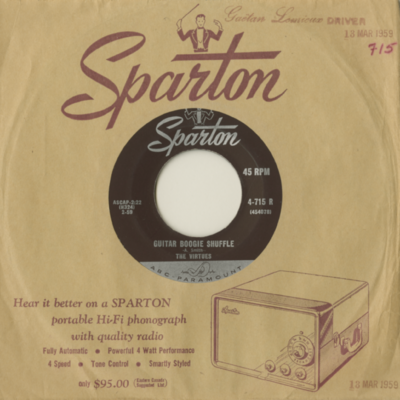 Guitar Boogie Shuffle / Guitar In Orbit (1959)